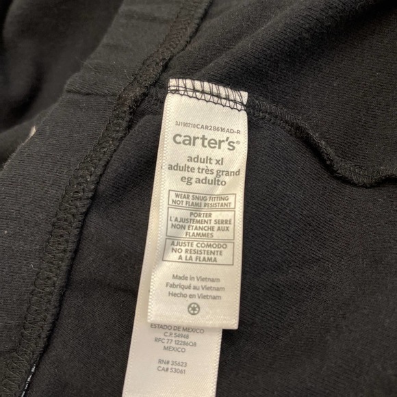 Carter’s Pijamas set Adults Sz XL pre-owned - Picture 7 of 8